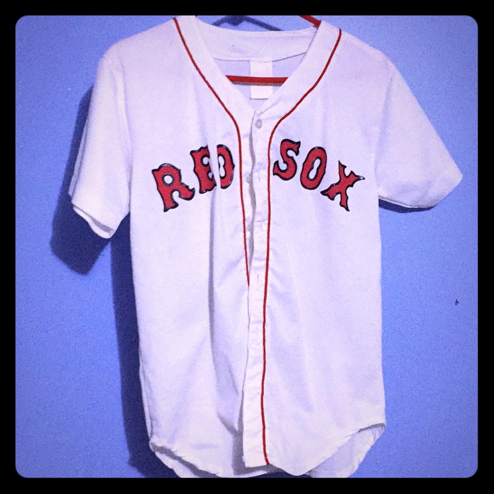 W@W - Vintage Early 1990’s Red Sox Jersey! M-Youth